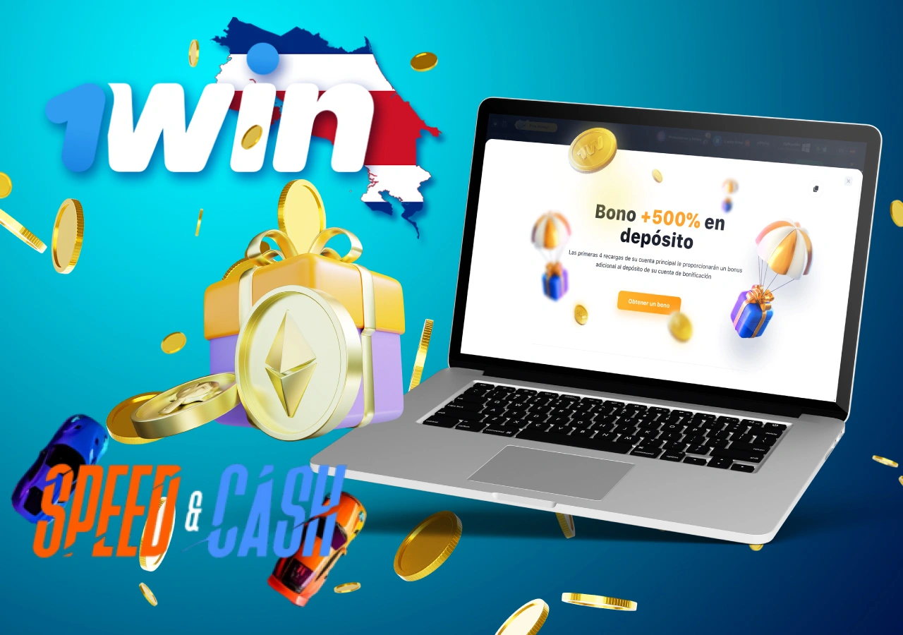 Oferta de bono del 500% sobre el depósito en la cuenta de 1Win